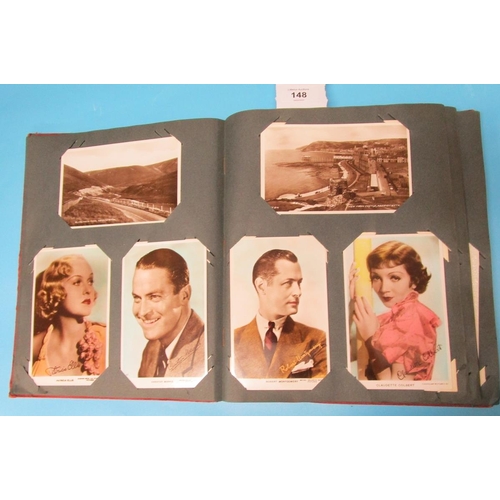 148 - Postcard album