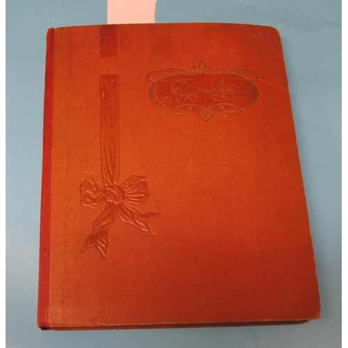 150 - Populated postcard album