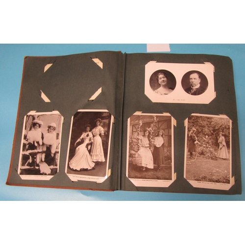 150 - Populated postcard album