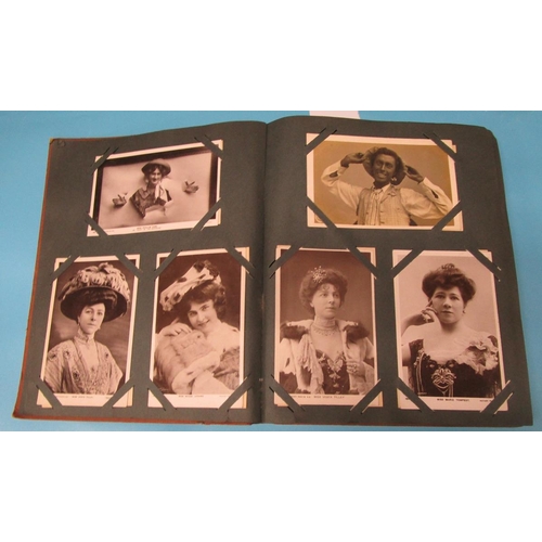 150 - Populated postcard album