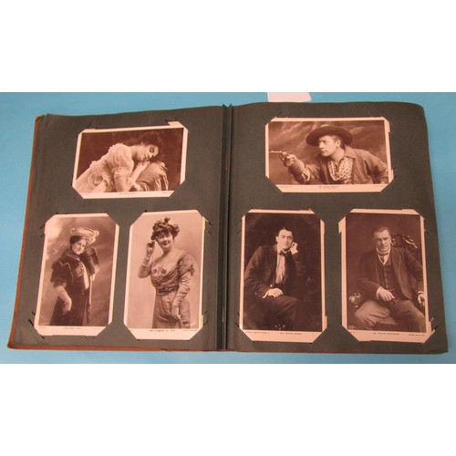 150 - Populated postcard album