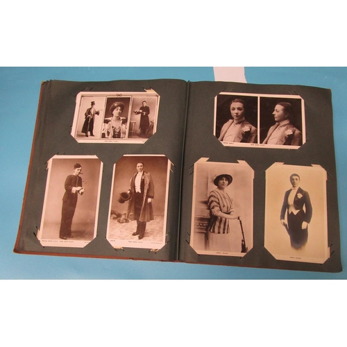 150 - Populated postcard album