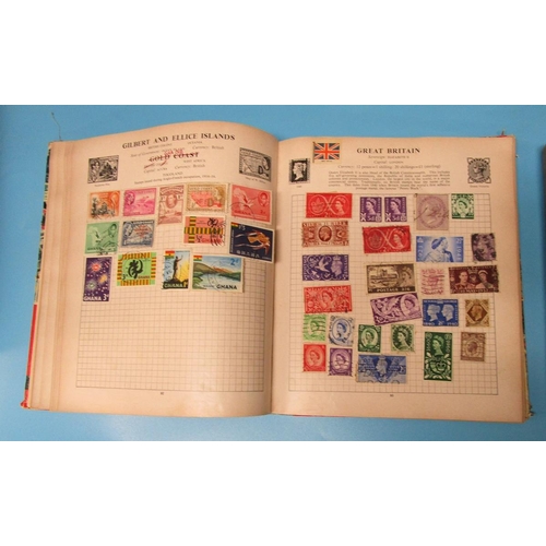 157 - Stamps - Foreign 2 albums, China noted