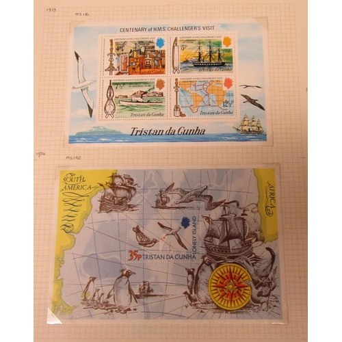 158 - Stamps - Commonwealth Tristan da Cunha collection