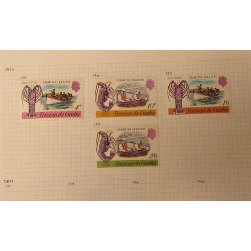 158 - Stamps - Commonwealth Tristan da Cunha collection