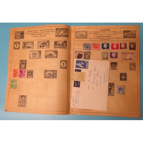 159 - Stamps - 2 stamp albums to include stamps of the World