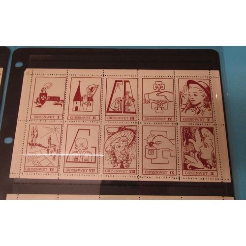 161 - Stamps - Cinderella scout and guides sheetlets