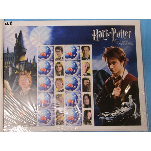 165 - Stamps - Commonwealth including Harry Potter sheetlet