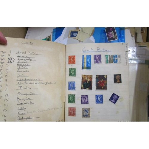 175 - Stamps - World stamps and covers for sorting