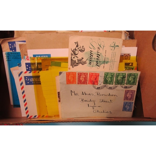 177 - Stamps - World box of covers