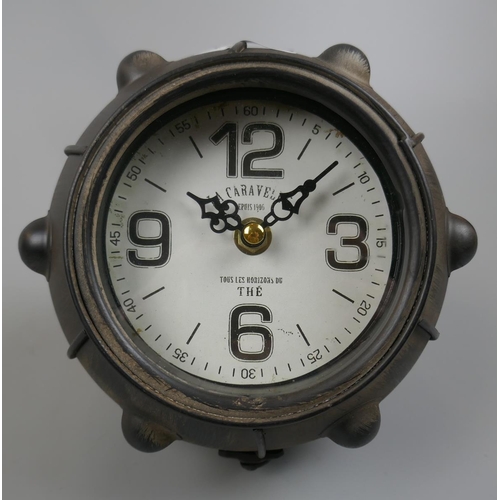 201 - Grenade themed mantle clock