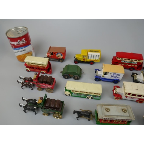 221 - Collection of die cast commercial vehicles