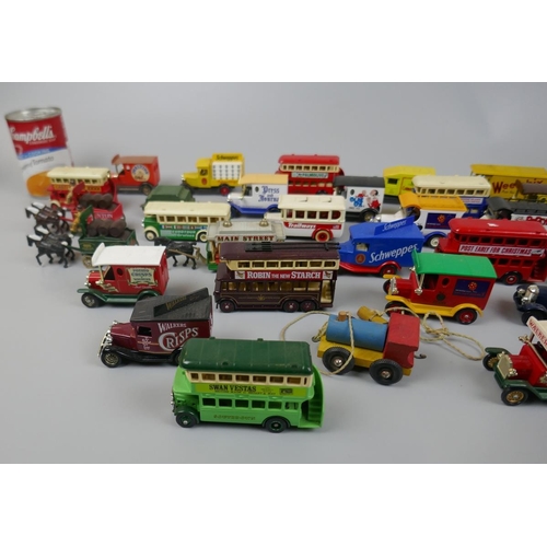 221 - Collection of die cast commercial vehicles