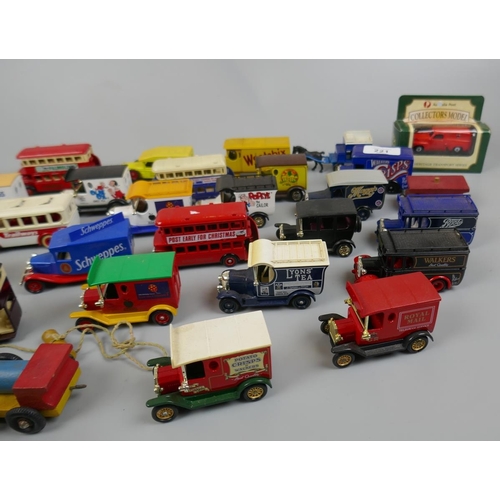 221 - Collection of die cast commercial vehicles