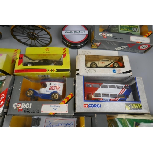 222 - Collection of model cars to include Corgi Classics