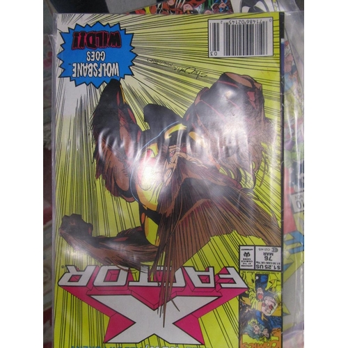 326 - Collection of Marvel comics to include Iron Man, X Factor, X-Men etc