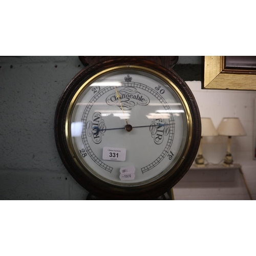 331 - Edwardian banjo barometer