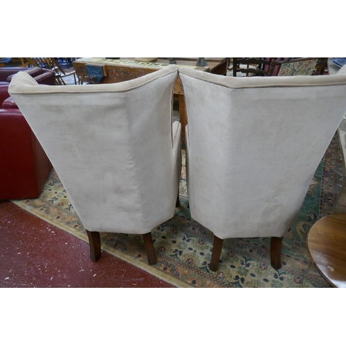 439 - Pair of Edwardian armchairs