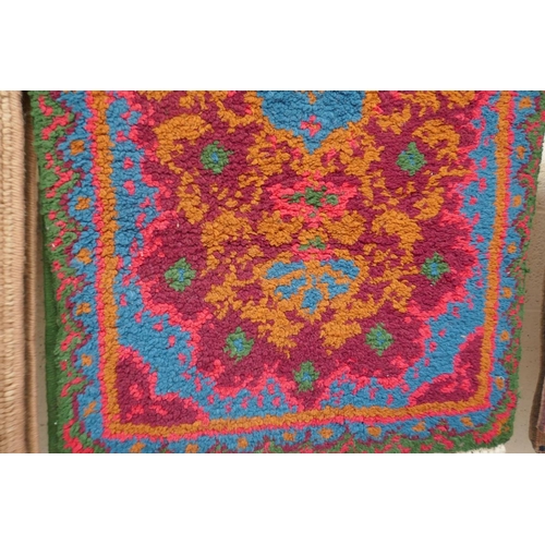 457 - 4 patterned rugs