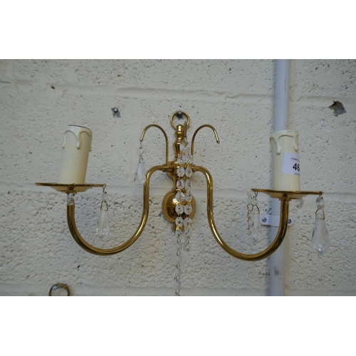 464 - Collection of wall sconces