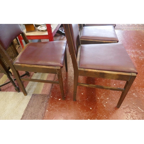 486 - 4 Gordon Russell chairs