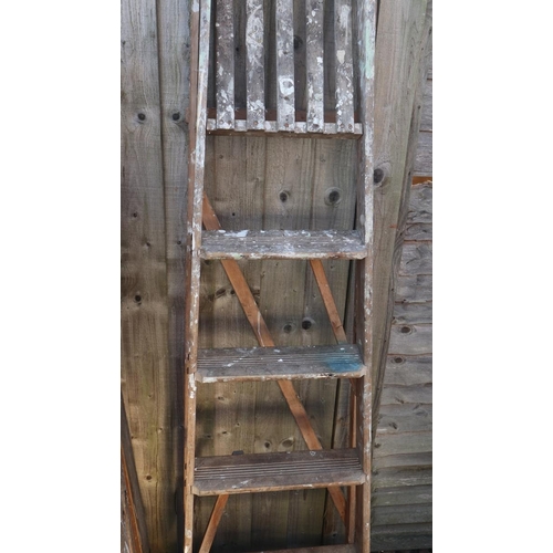 519 - 3 step ladders 