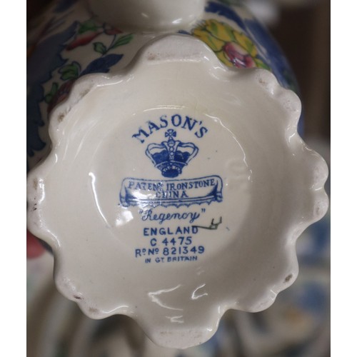 307 - Collections of Masons Ironstone - Regency