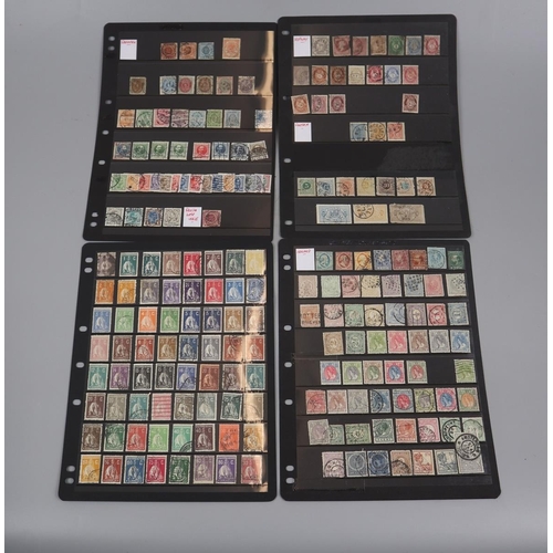 111 - Stamps - Foreign - Portugal, Holland, Denmark, Norway and Sweden in Hagner sheets