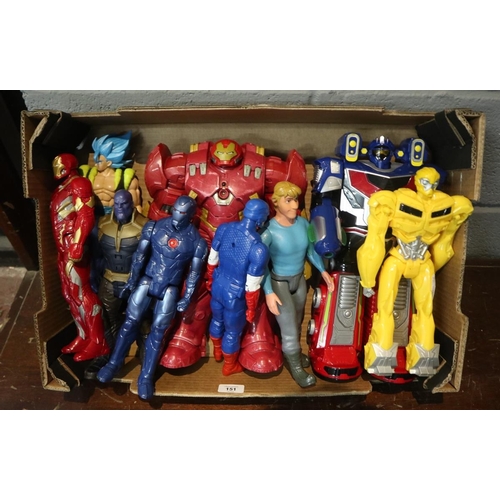 151 - Collection of Action Hero figures 