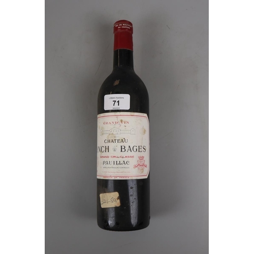 71 - Bottle of Château Lynch-Bages, Pauillac