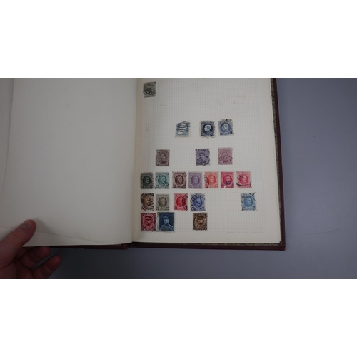 135 - Stamps - 3 populated stamp albums - World and GB