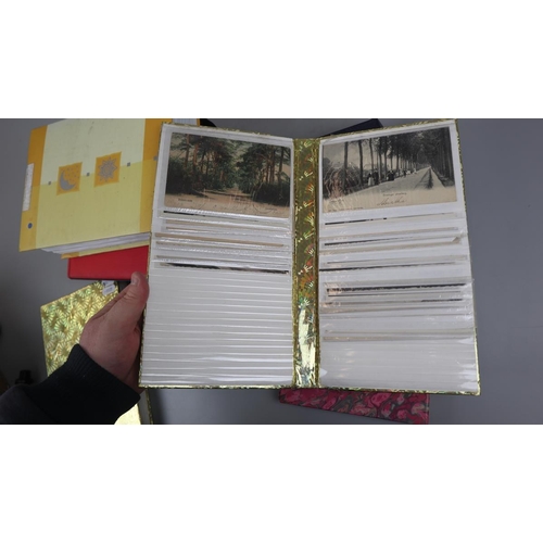 136 - 6 postcard albums