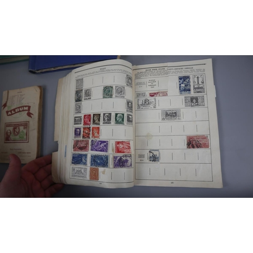 148 - Stamps - Collection of populated stamp albums