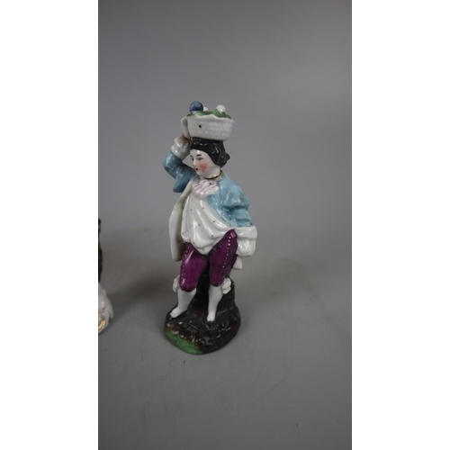 190 - 2 Staffordshire figurines