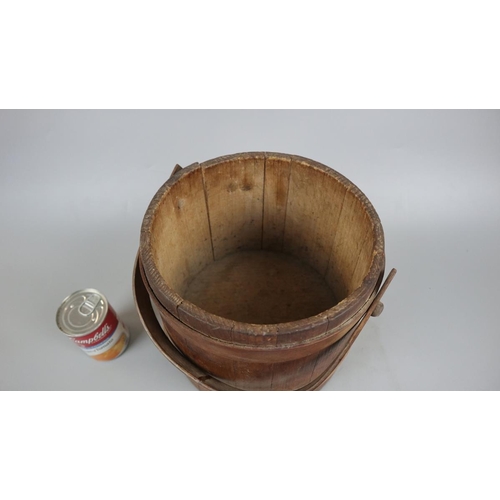 204 - Antique wooden shaker bucket