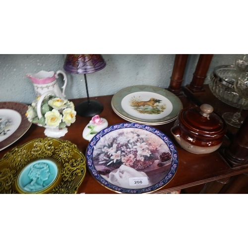 208 - Collectables to include Royal Worcester & Villeroy Boch