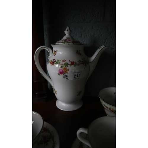 211 - Coalport coffee service