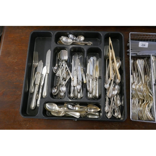 226 - Large collection of flatware