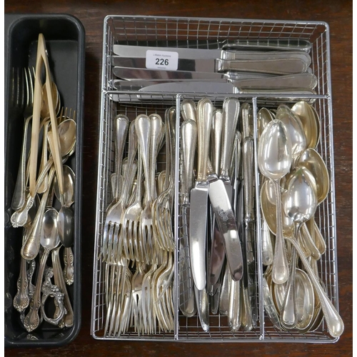 226 - Large collection of flatware