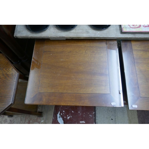 247 - 2 mahogany bedside tables