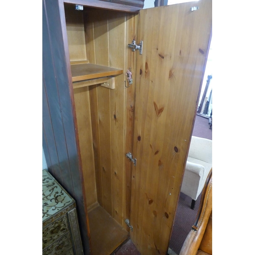 291 - Tall cupboard - Approx size W: 42cm D: 49cm H: 180cm