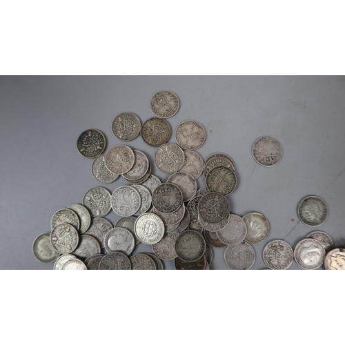 66 - Collection of silver 3 pences