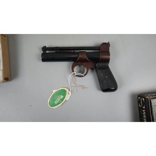 92 - Webley air pistol junior .177 in original box