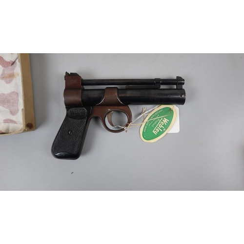 92 - Webley air pistol junior .177 in original box