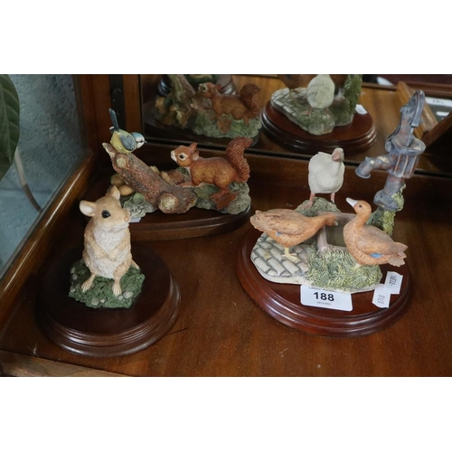 188 - Collection of animal figures