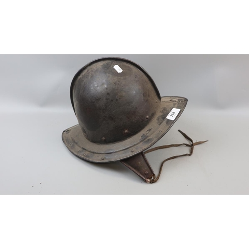 258 - Antique military helmet