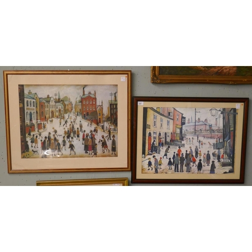 297 - 2 L.S. Lowry prints