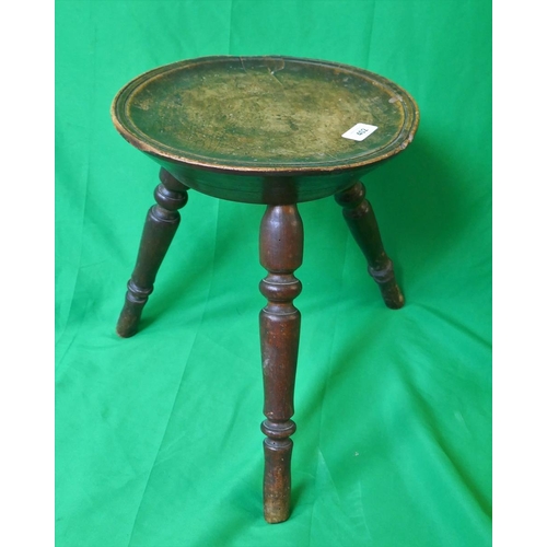 402 - Antique tripod stool