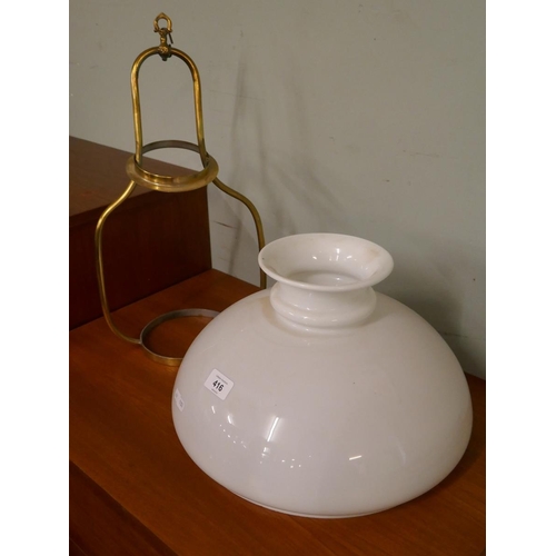 416 - Large hanging lamp