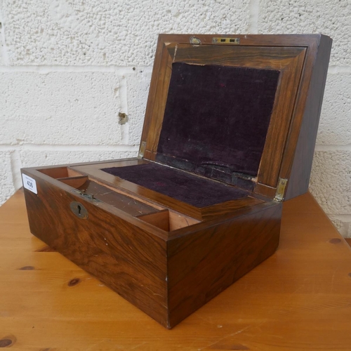 436 - Mahogany writing box